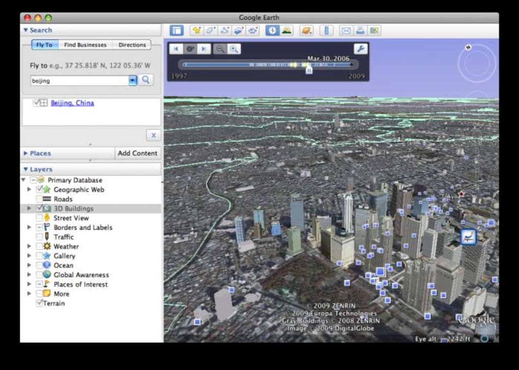 Google earth download for mac sierra